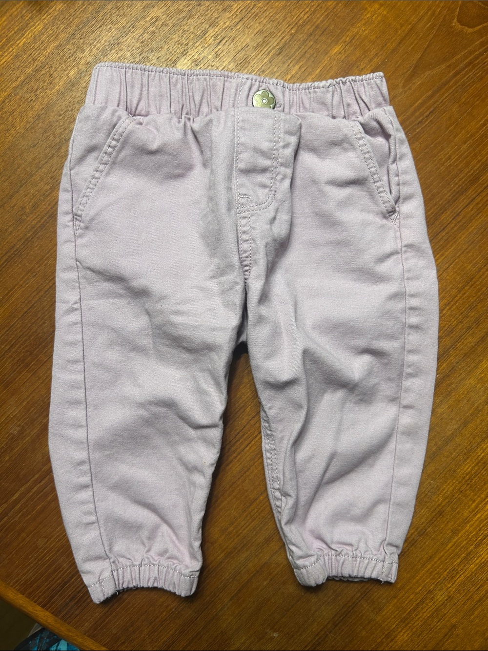 Garanimals Light lavender Elastic Waist Jogger Pants